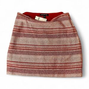 NWT Banana Republic Burnt Orange Cozy Mini Skirt